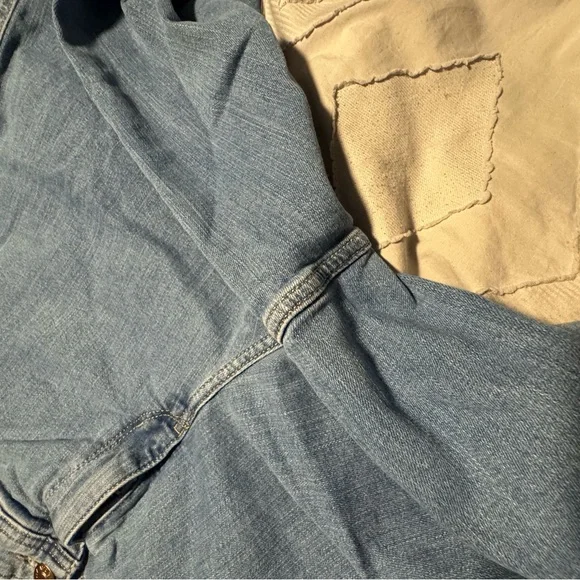 LIKE NEW! Ava & Viv high rise wide leg relaxed Jeans size 18 plus size denim - Picture 5 of 6